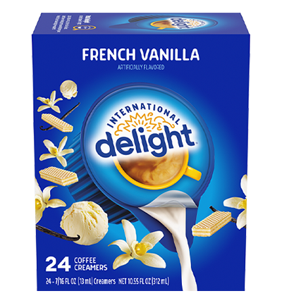 International Delight Coffee Creamer Single, French Vanilla Wholesale -  Danone Food Service