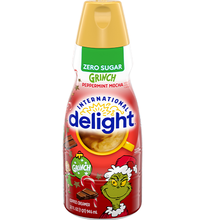 International Delight Grinch Zero Sugar Peppermint Mocha Coffee