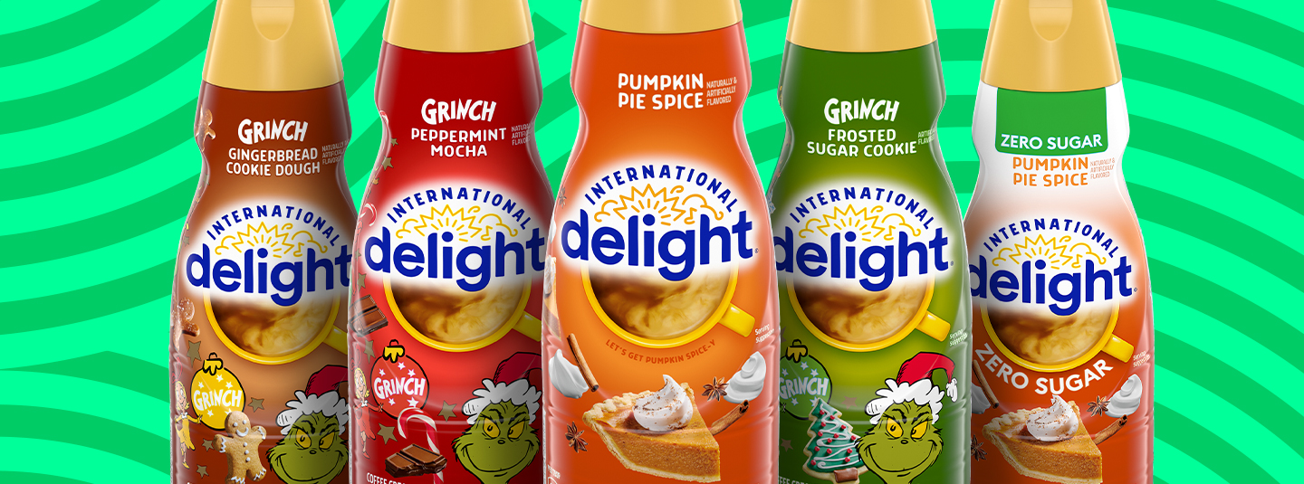 International Delight Non-Dairy Coffee Creamer and Pre-Mixed Iced